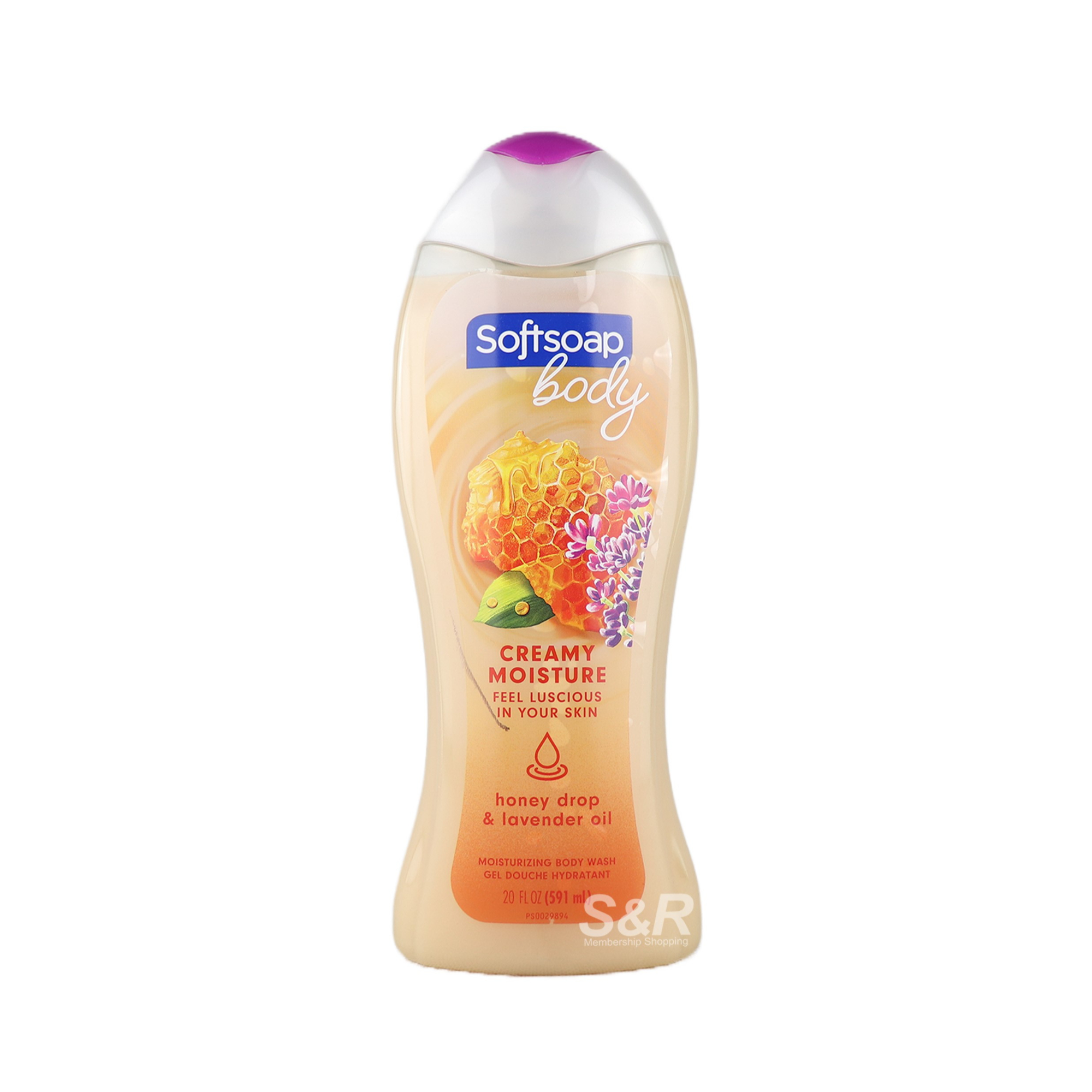 Softsoap Honey Drop & Lavender Oil Moisturizing Body Wash 591mL